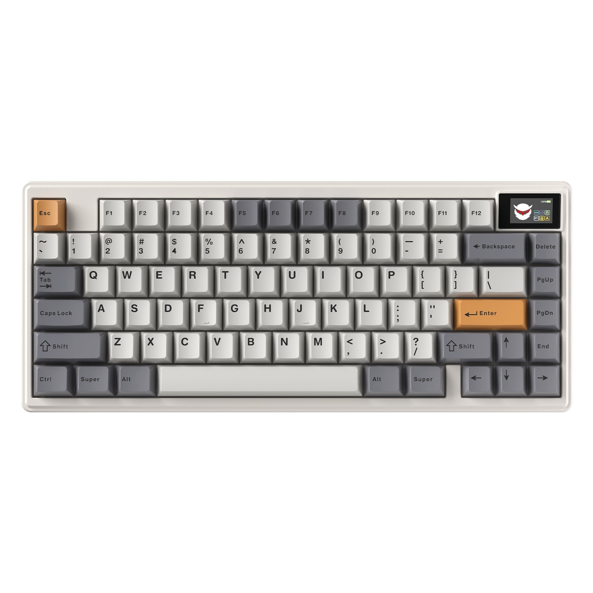 XVX K75 Pro CNC Aluminum Mechanical Keyboard Hot Swap Switchs Flex Cuts PCB With PBT Keycaps