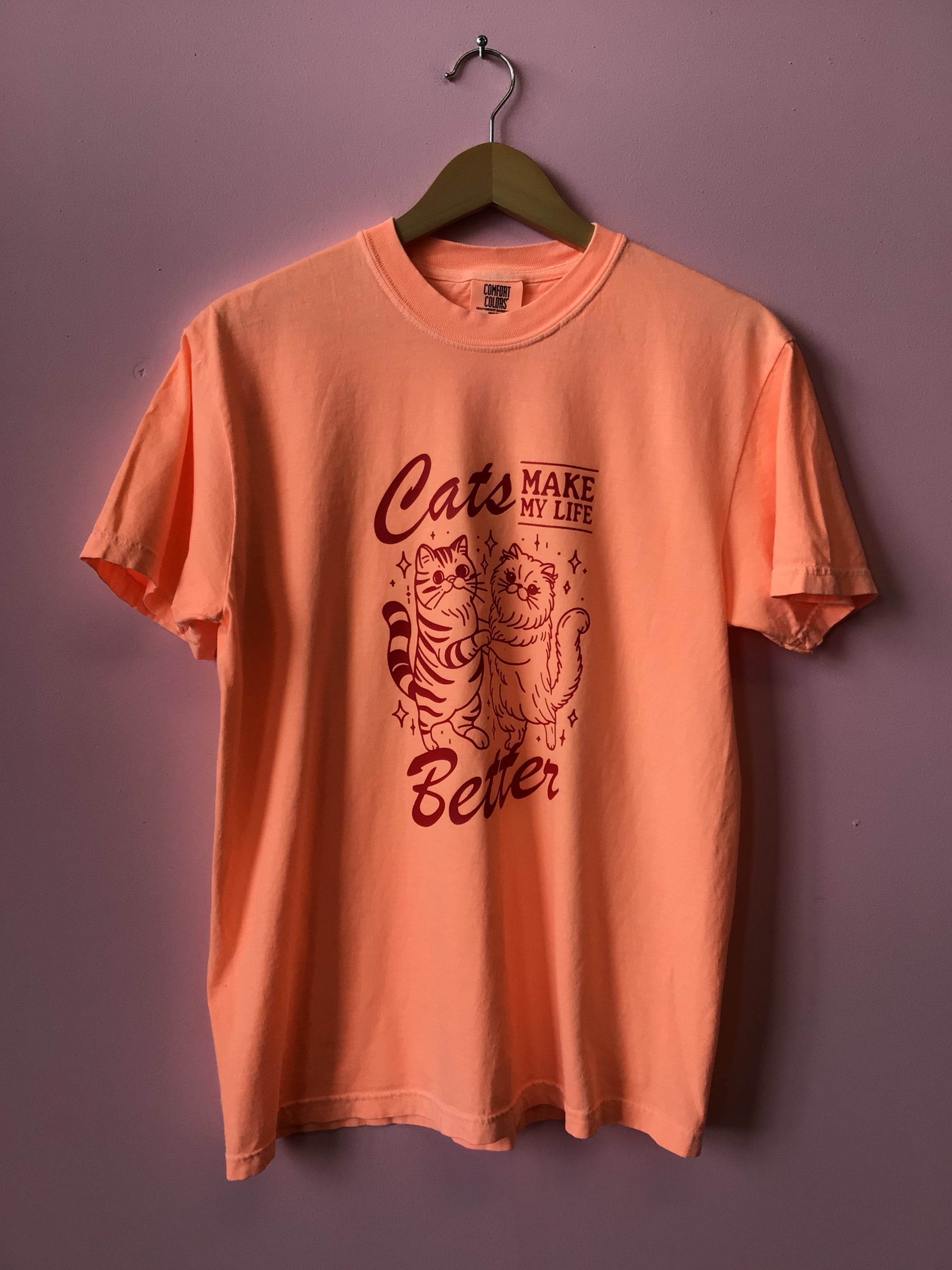 Cats Make My Life Better Shirt