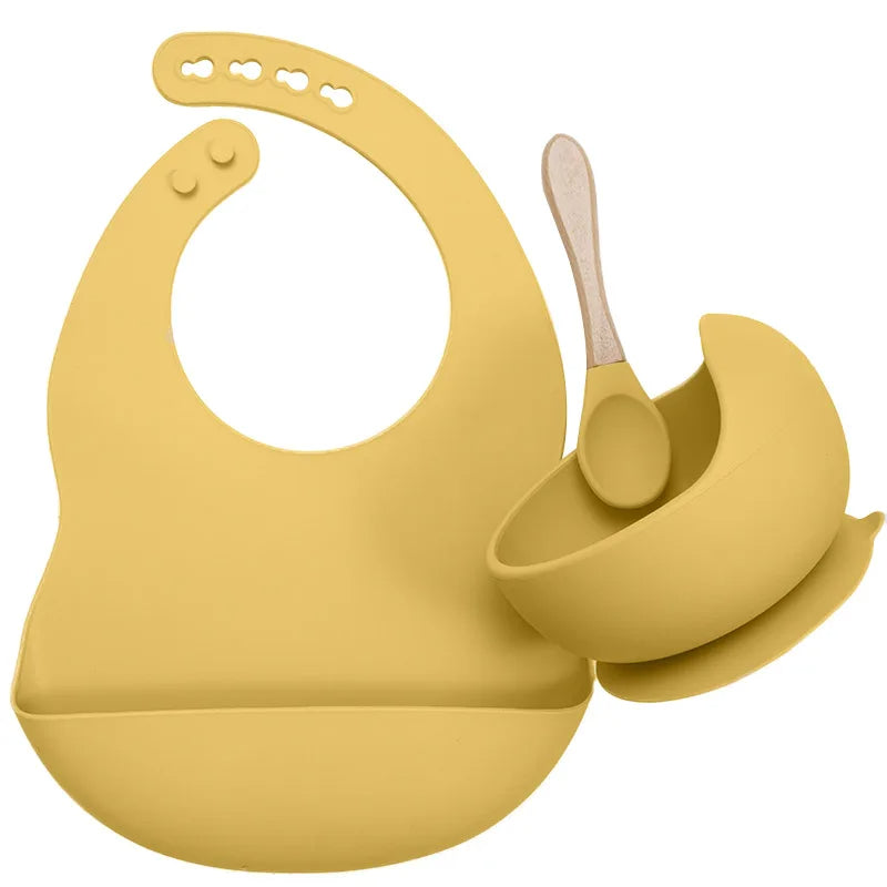 Silicone Baby Feeding Tableware Set - # BAGE21110001