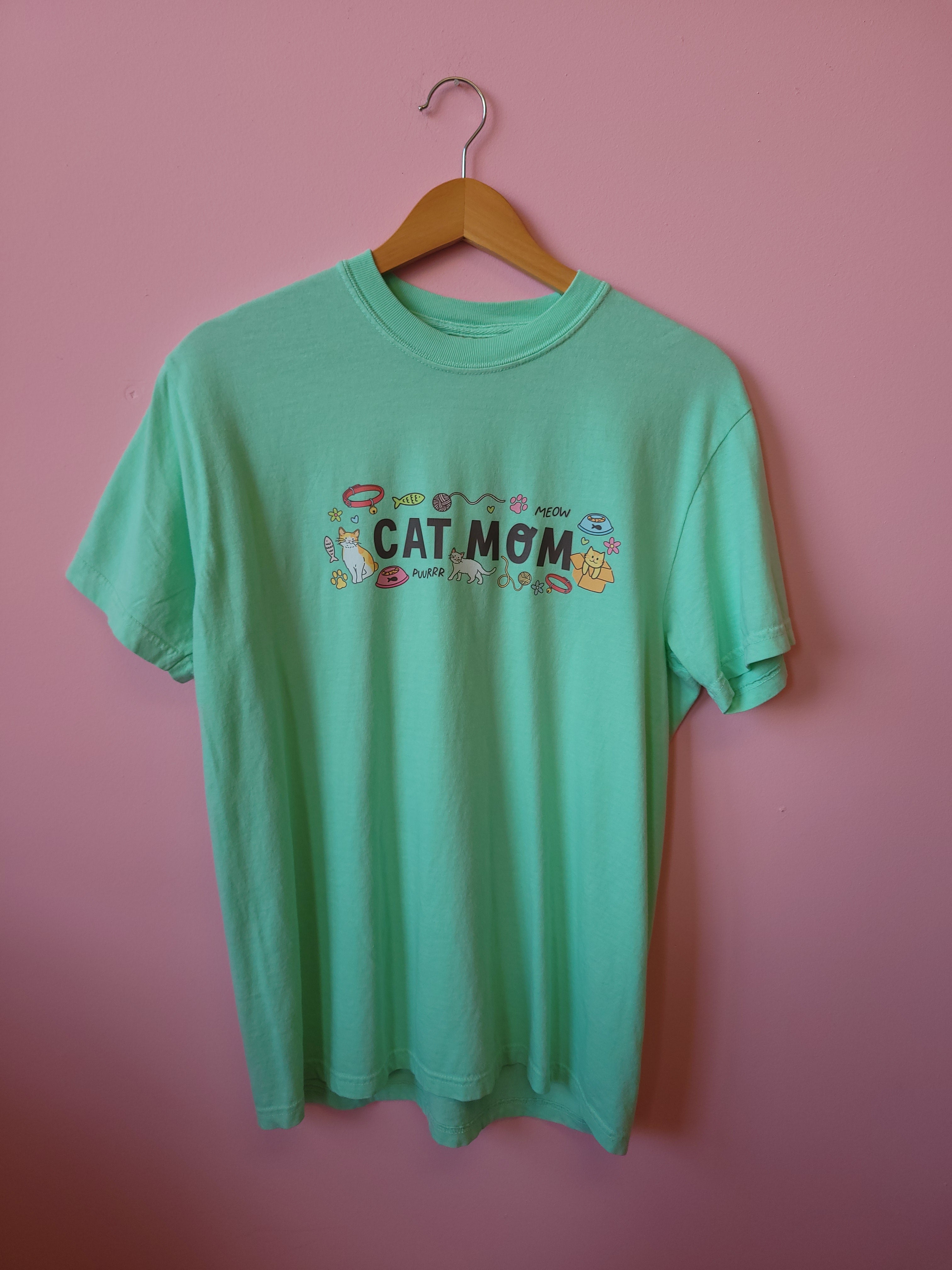 "Cat Mom" Shirt and Crewneck