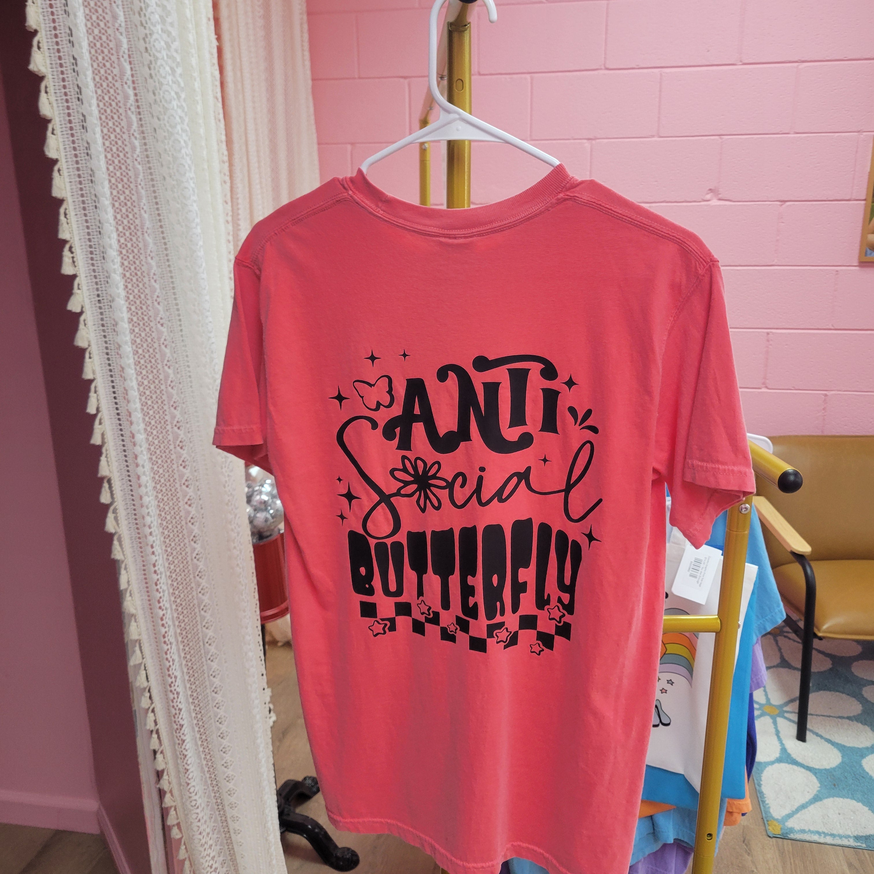 “Anti-Social Butterfly” Shirt