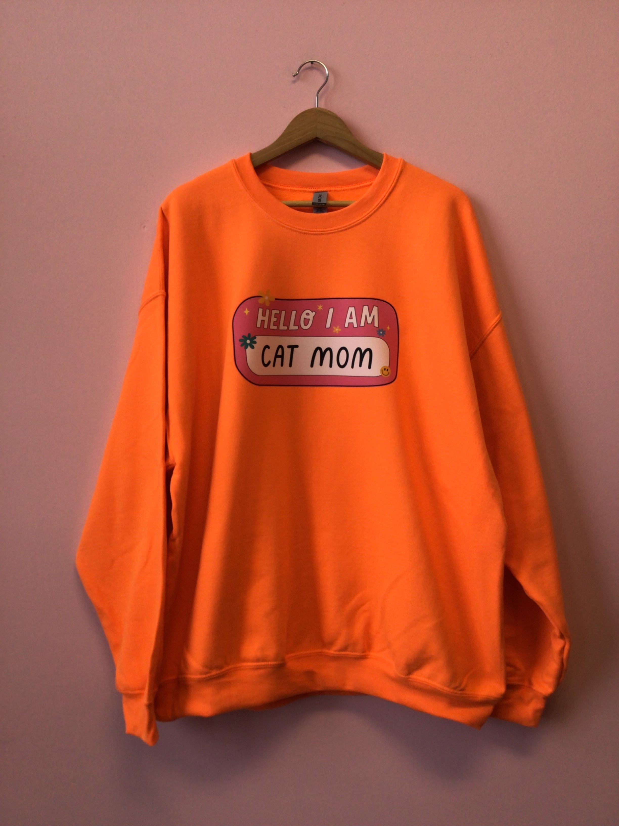 "Cat Mom" Shirt and Crewneck