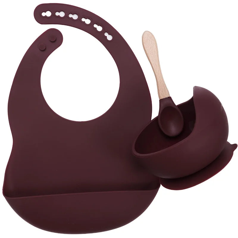 Silicone Baby Feeding Tableware Set - # BAGE21110001