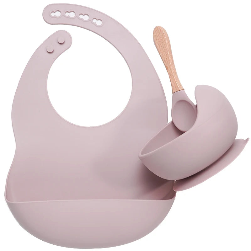 Silicone Baby Feeding Tableware Set - # BAGE21110001