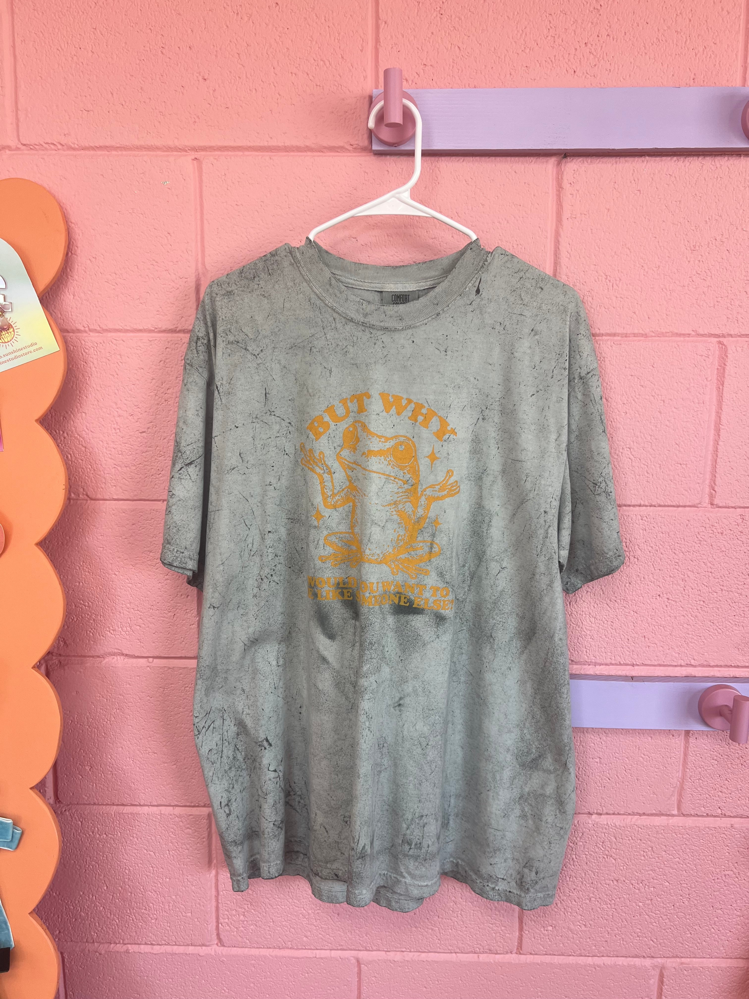 “But Why Would You Want To Be Like Someone Else” Screen-Printed Shirts & Crewnecks