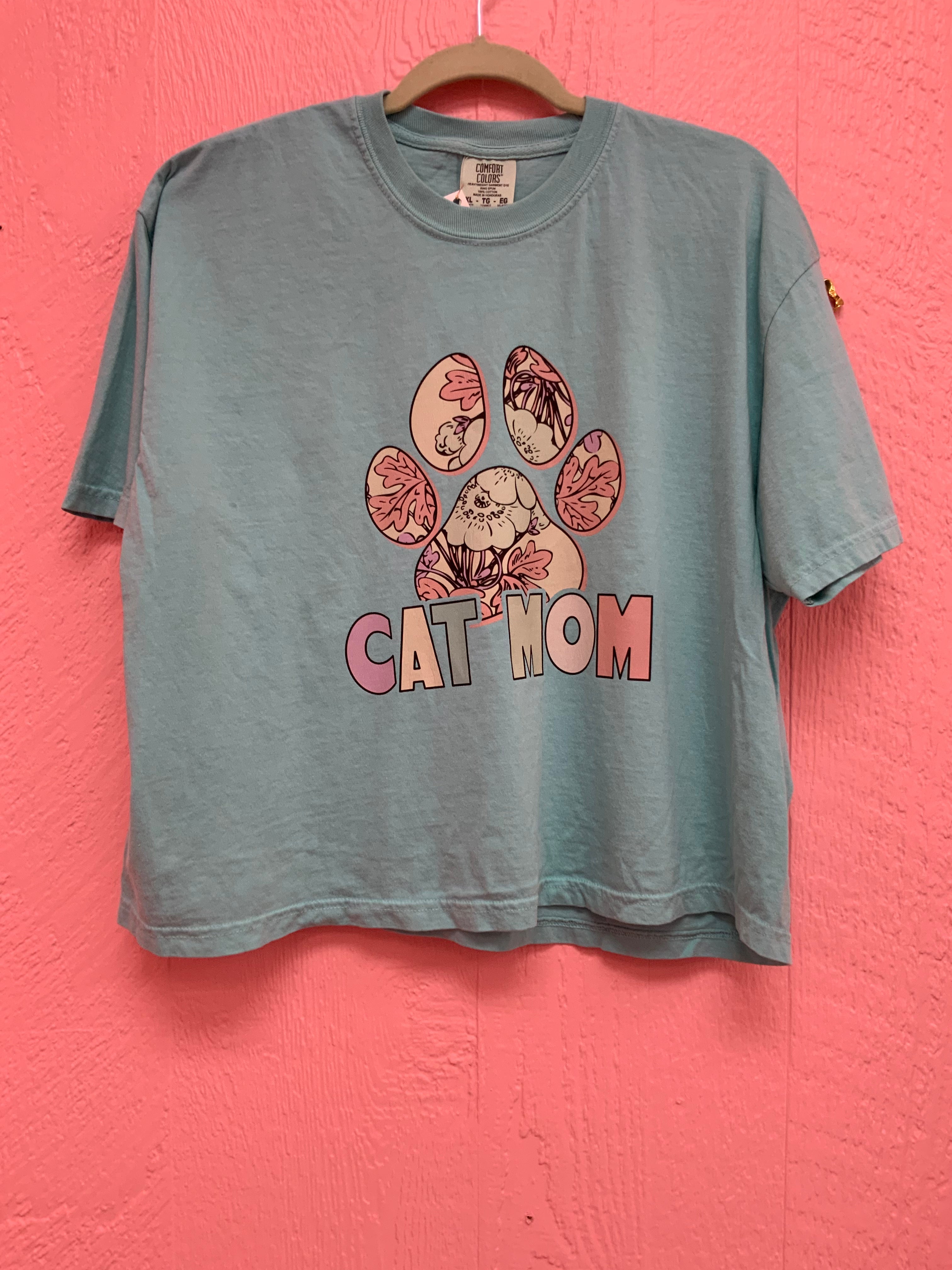 "Cat Mom" Shirt and Crewneck