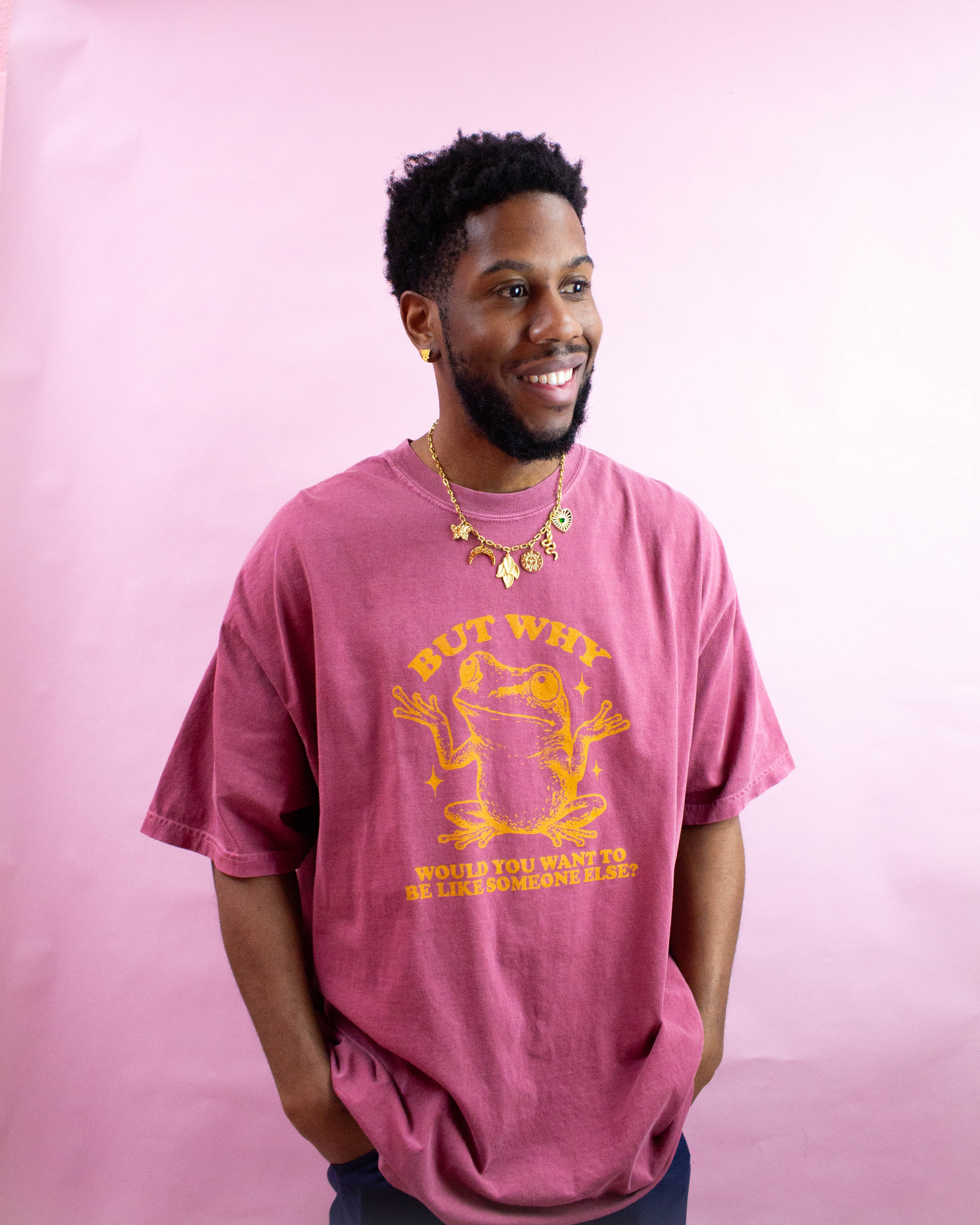 “But Why Would You Want To Be Like Someone Else” Screen-Printed Shirts & Crewnecks