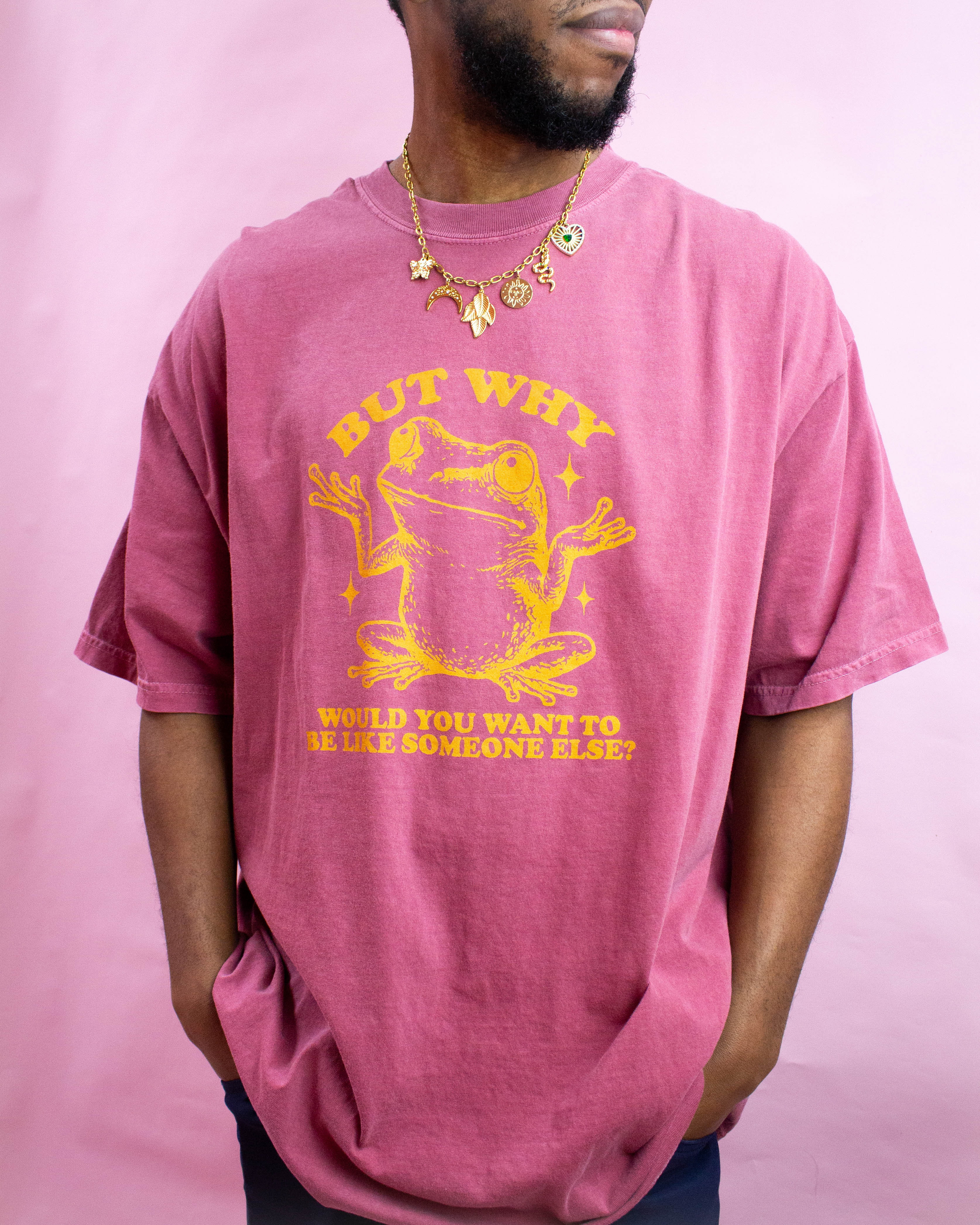 “But Why Would You Want To Be Like Someone Else” Screen-Printed Shirts & Crewnecks