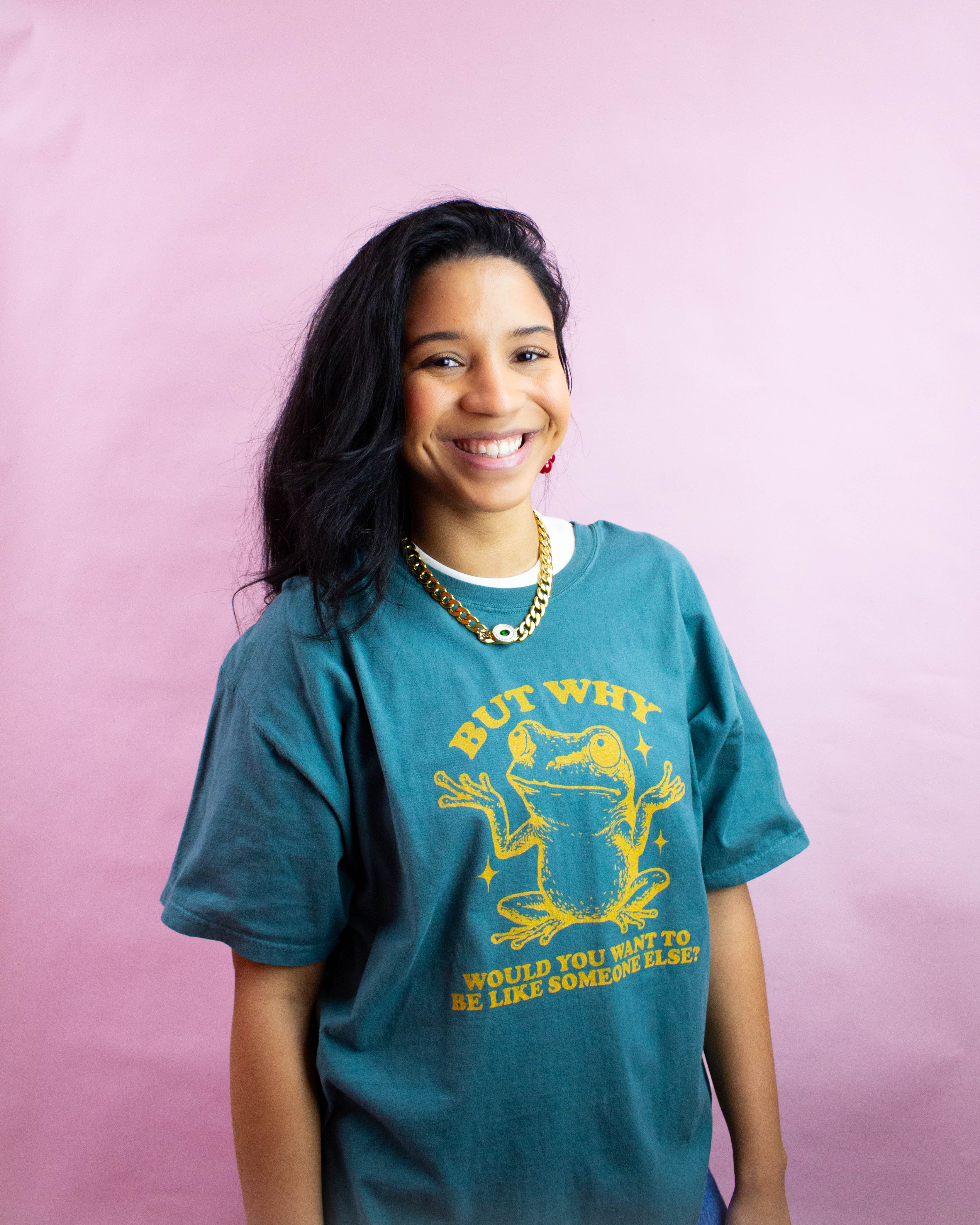 “But Why Would You Want To Be Like Someone Else” Screen-Printed Shirts & Crewnecks