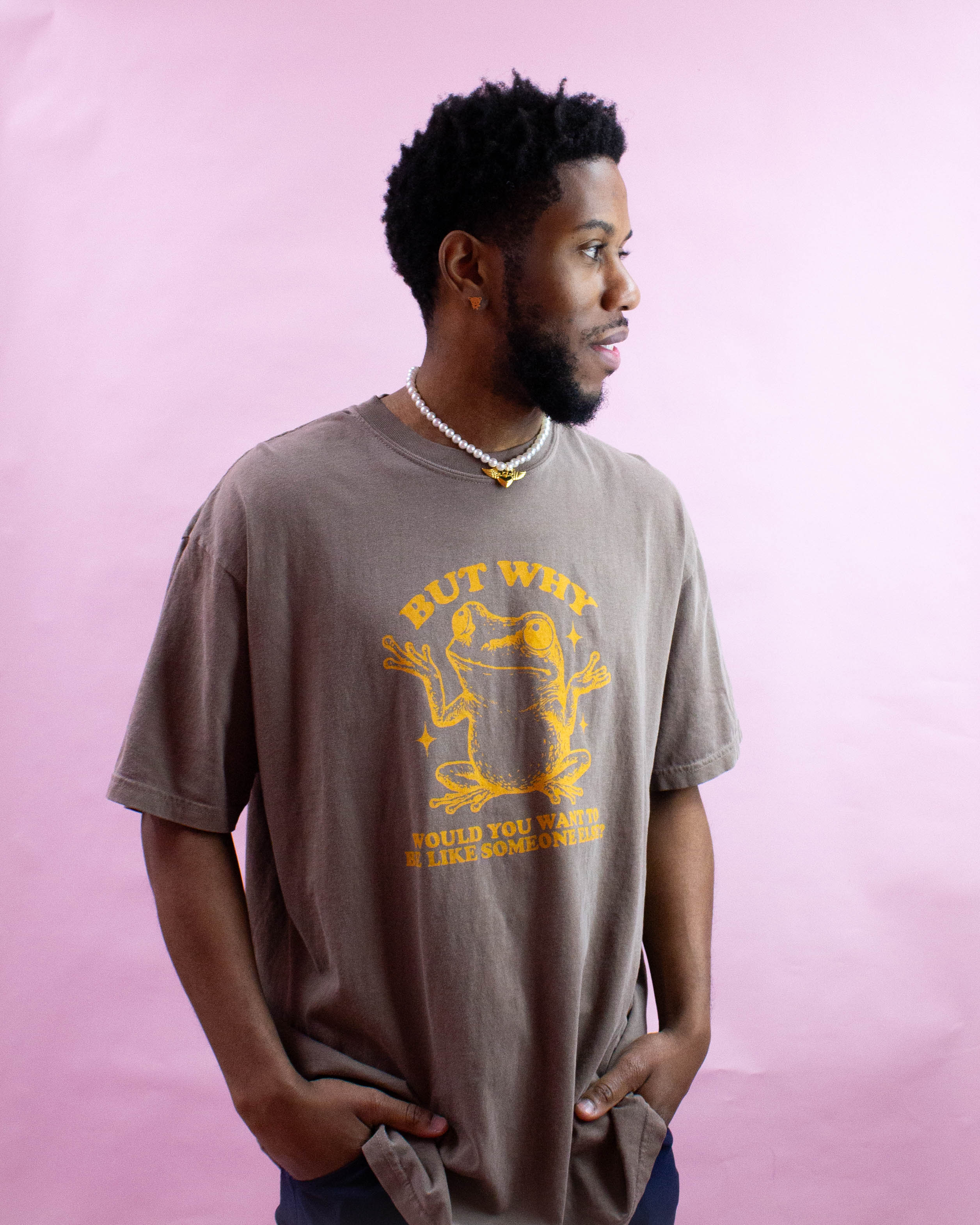 “But Why Would You Want To Be Like Someone Else” Screen-Printed Shirts & Crewnecks