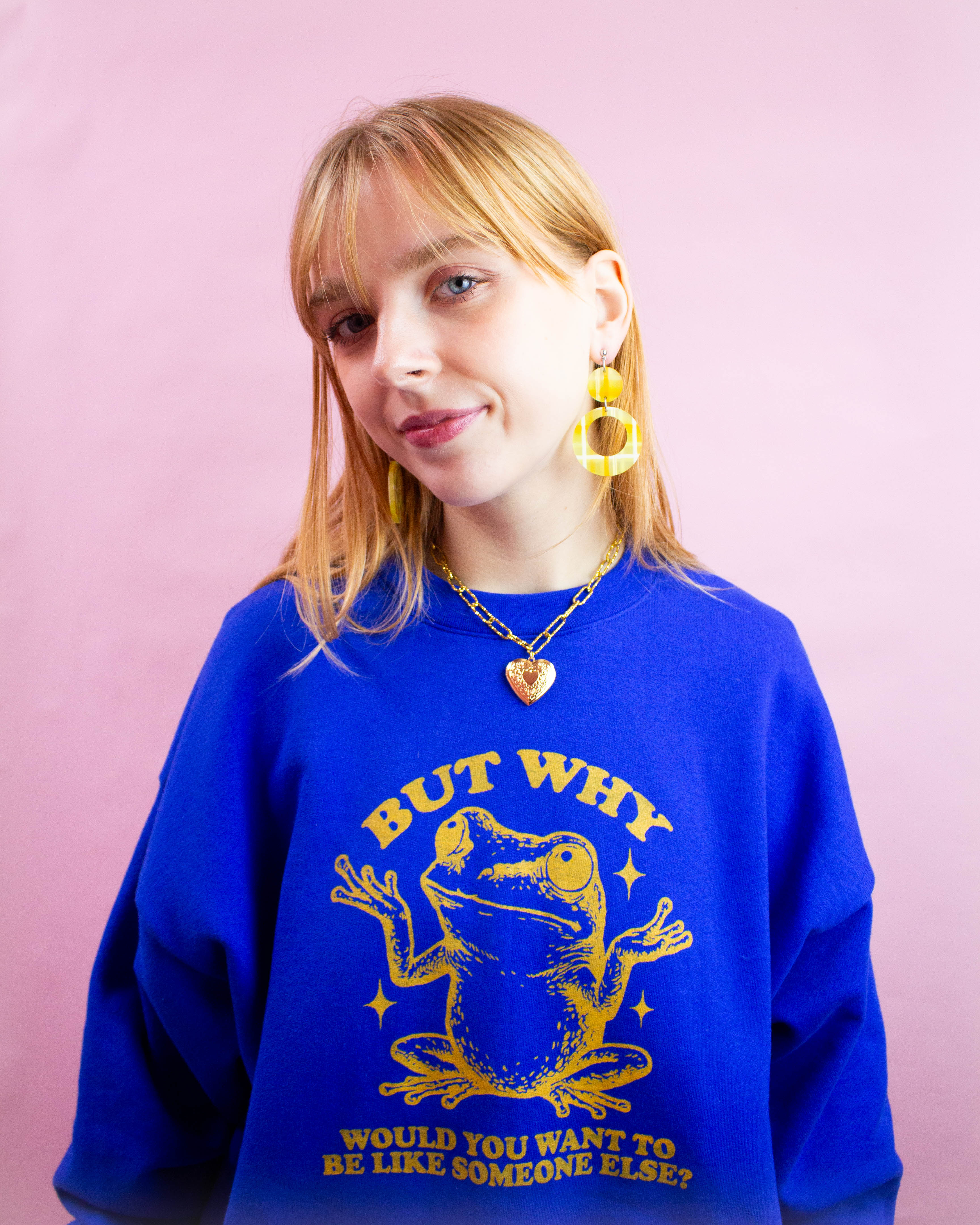 “But Why Would You Want To Be Like Someone Else” Screen-Printed Shirts & Crewnecks