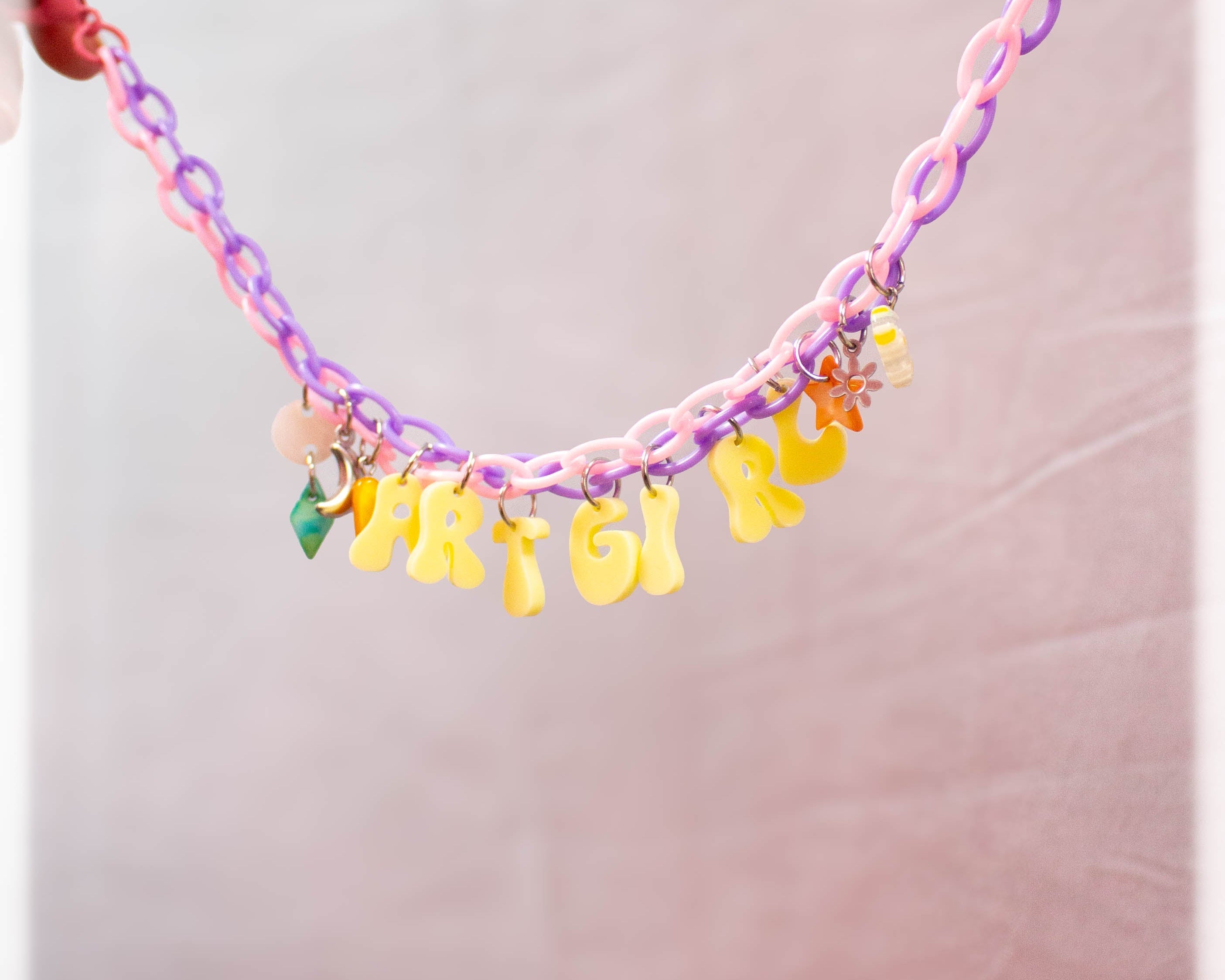 "Artgirl" Colorful Bag Chain