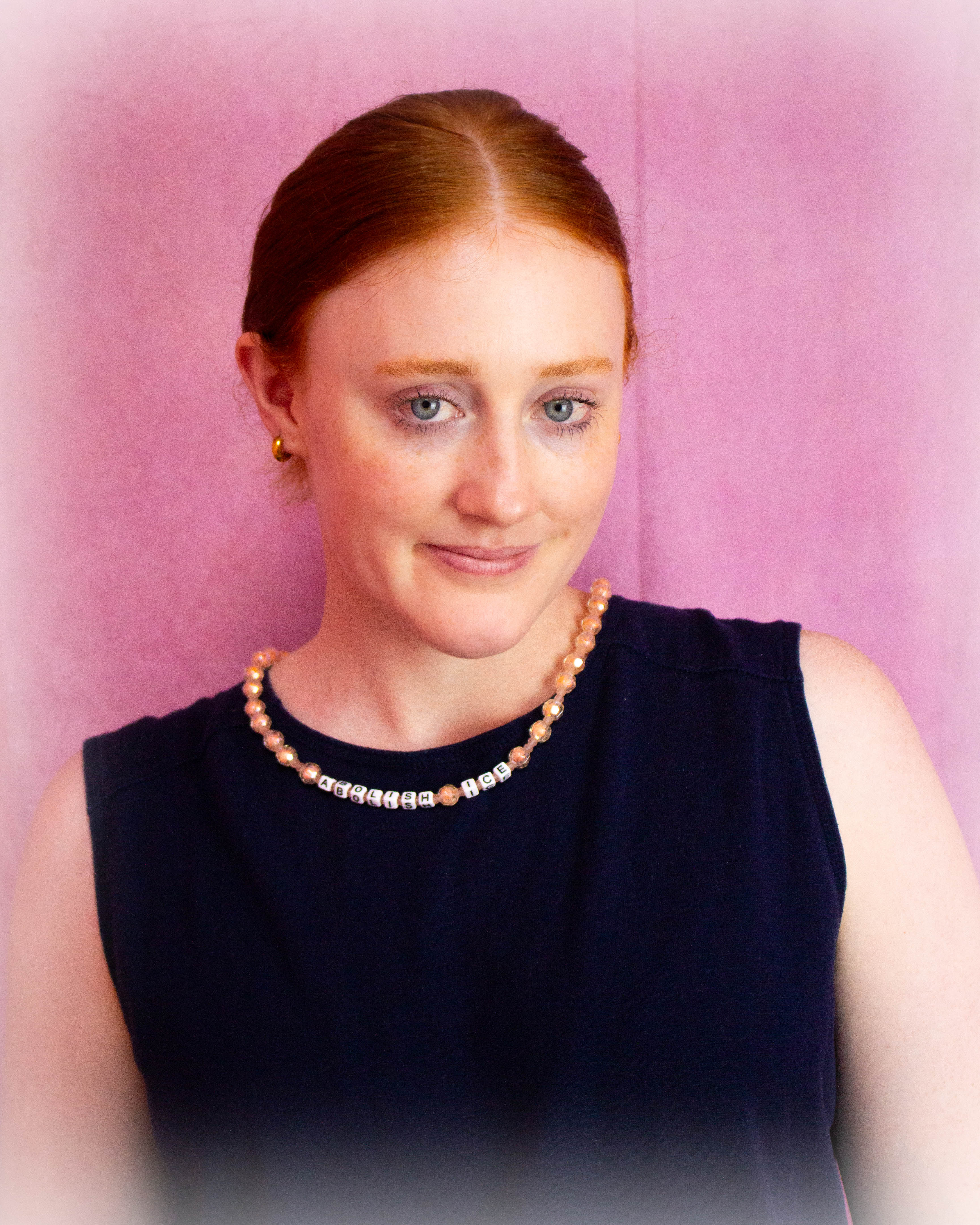 "Abolish Ice" - Make a Statement Beaded Necklace