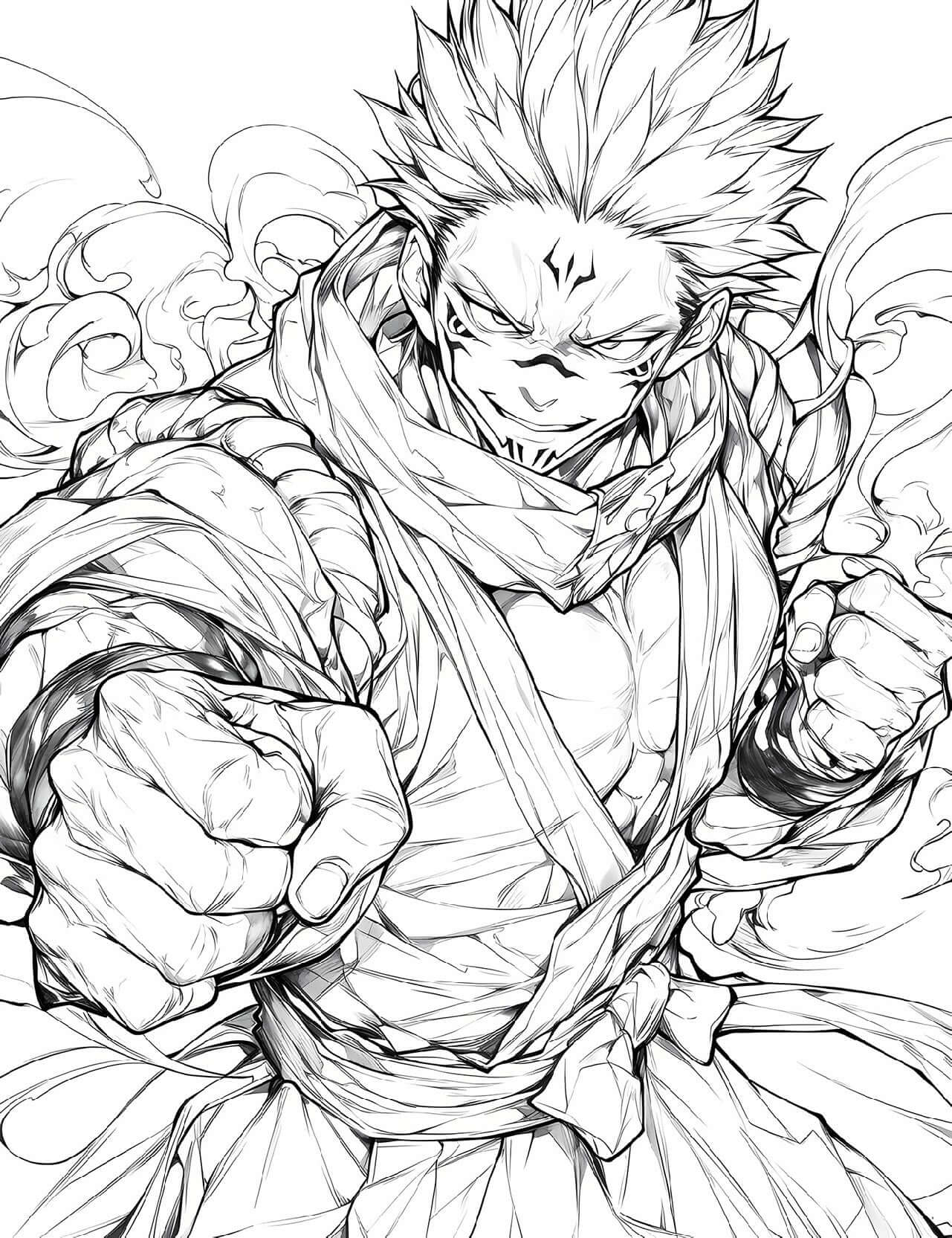 Jujutsu Kaisen Coloring Book Vol 12 | 50 Sorcerer Pages | Anime Chronicles