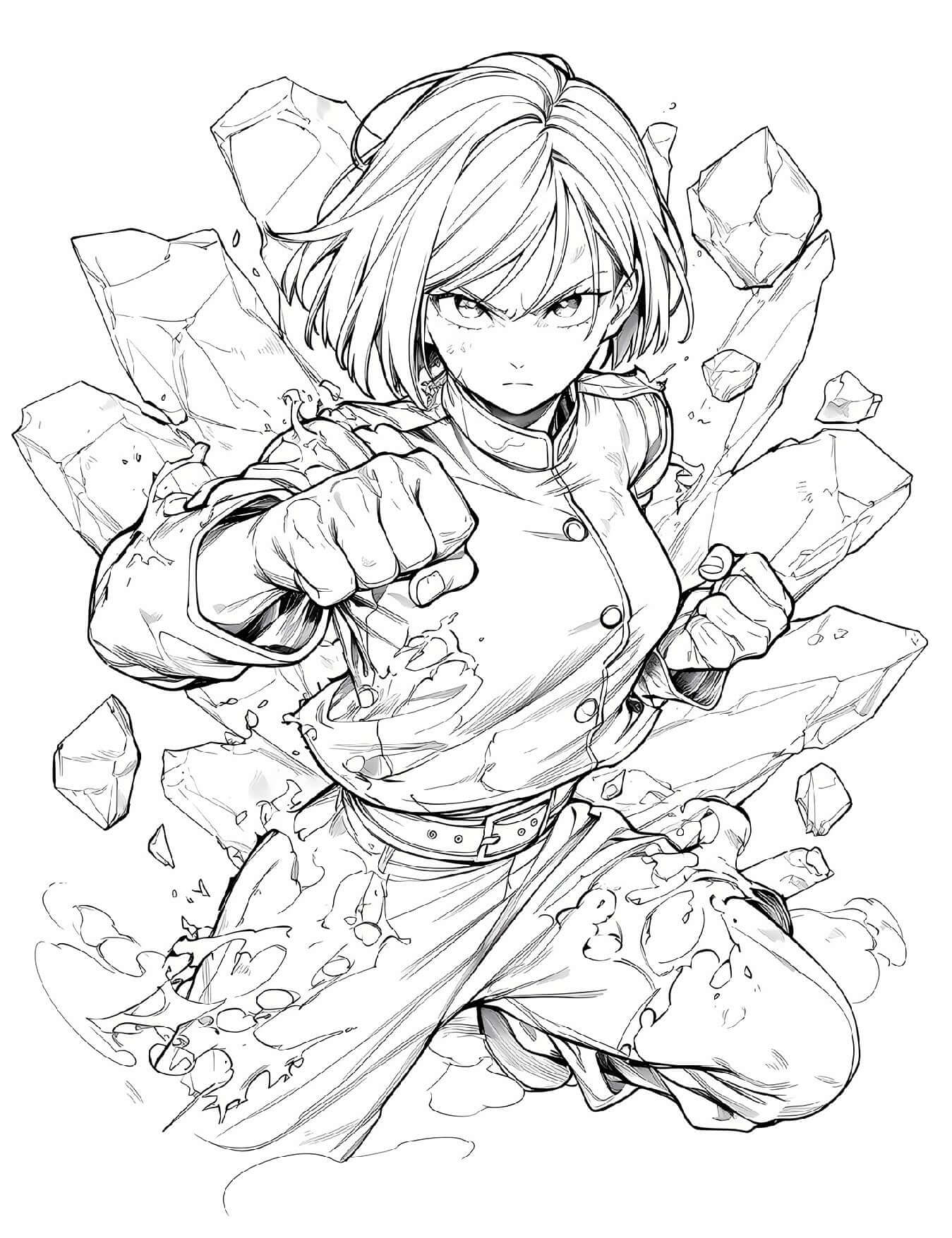 Jujutsu Kaisen Coloring Book Vol 12 | 50 Sorcerer Pages | Anime Chronicles