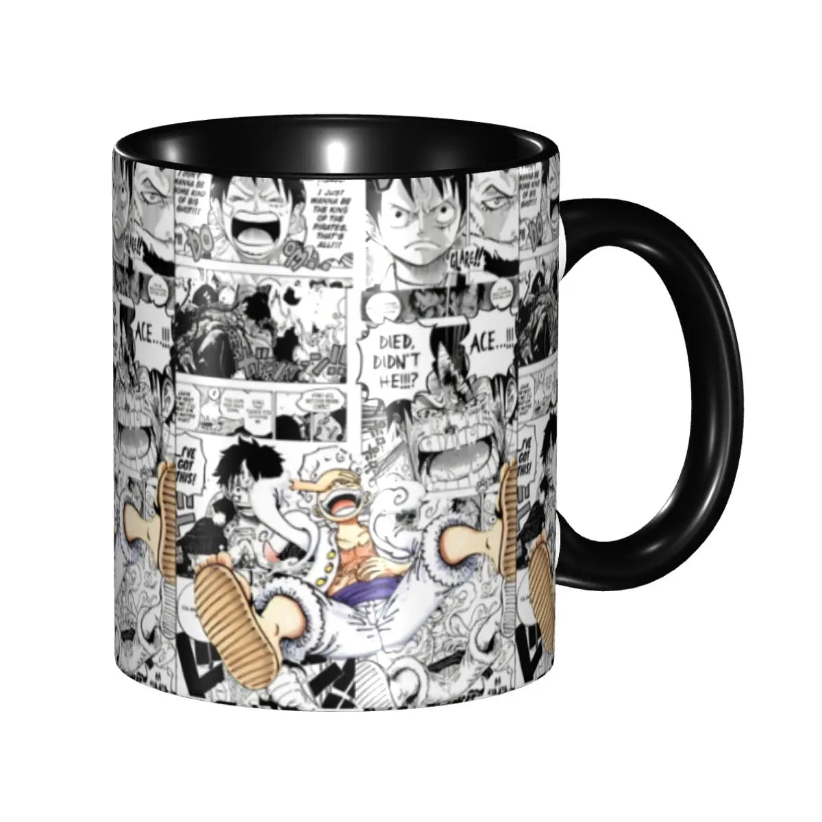Monkey D. Luffy Gear Fifth Mug: Cute Anime Cup for Kids