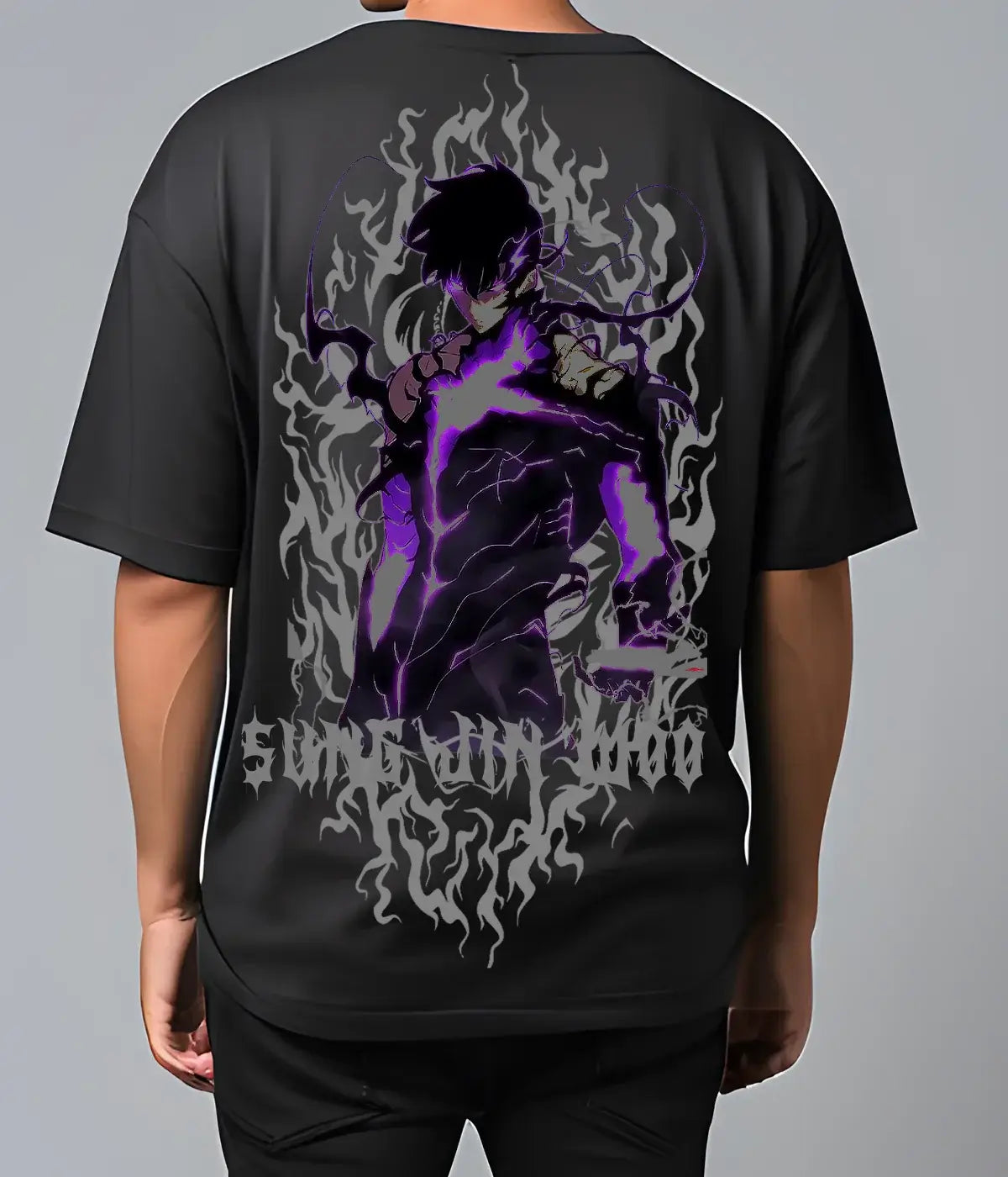 Solo Leveling Arise Oversized Tee Y2K Hip Hop