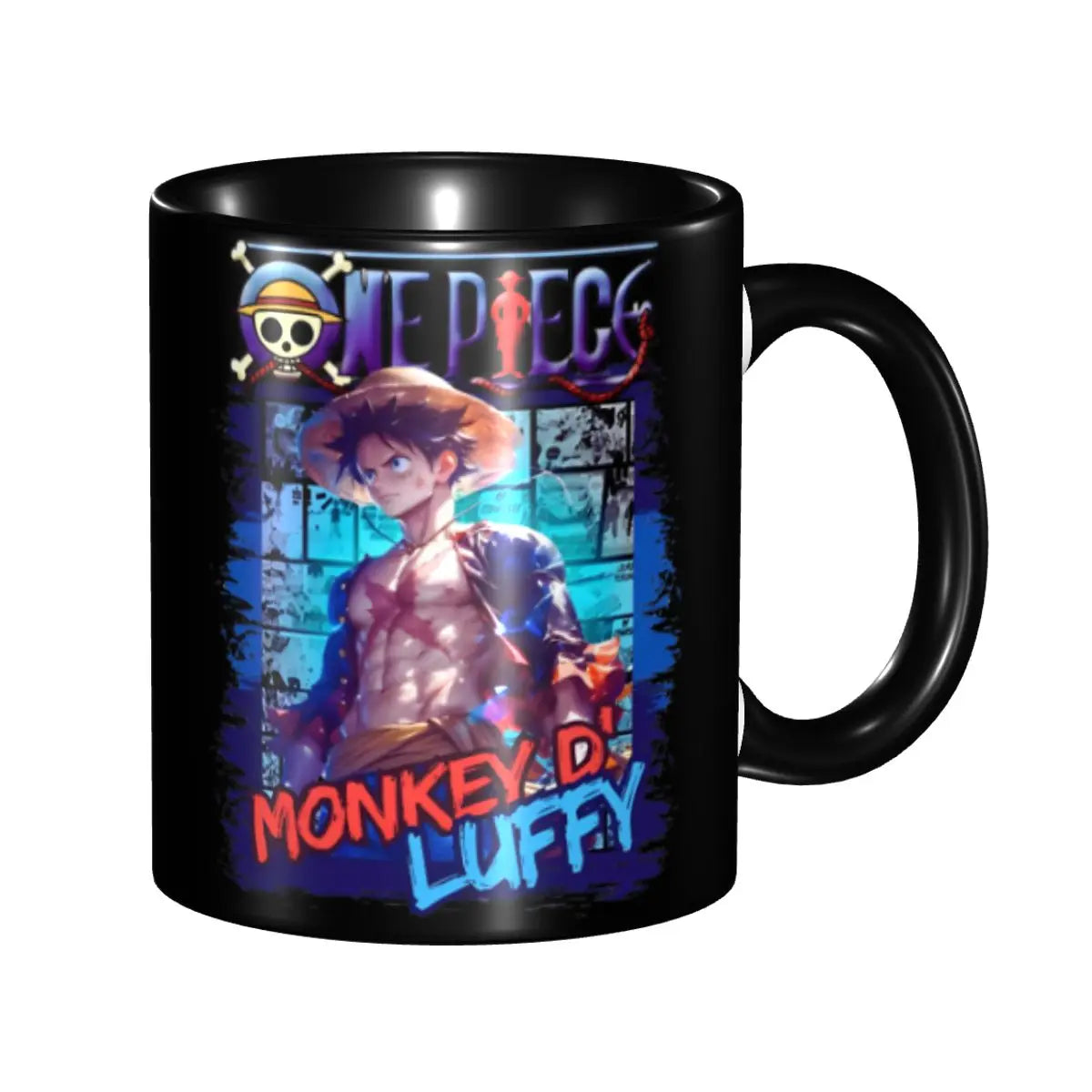 Monkey D. Luffy Gear Fifth Mug: Cute Anime Cup for Kids