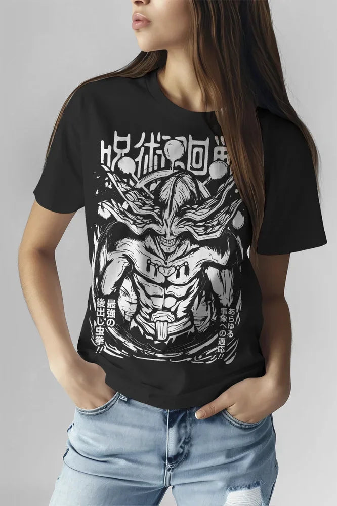 Mahoraga T-shirt Jujutsu Kaisen Gojo Megumi Soft Tee
