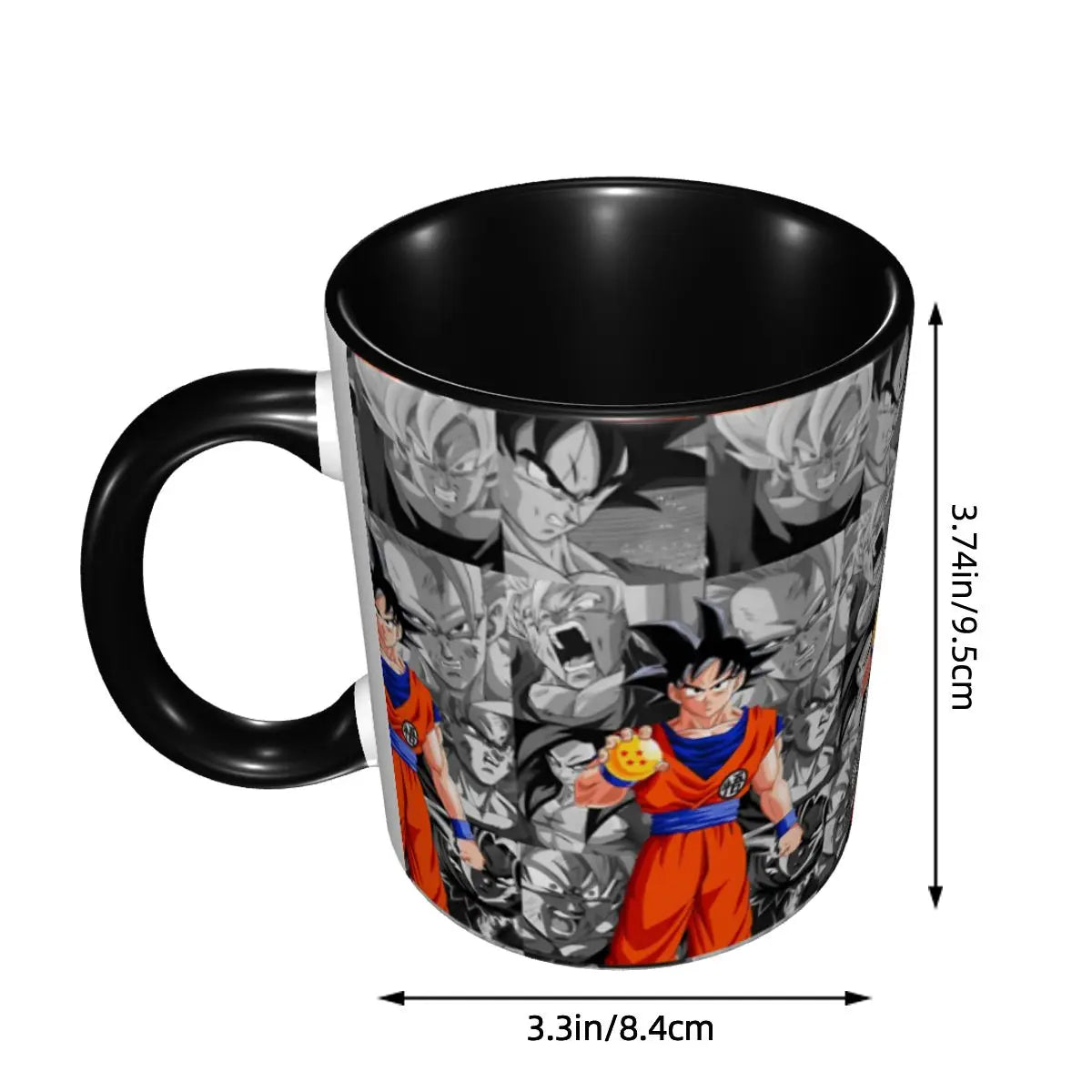 Dragon Ball Gift Mug: Anime Cartoon Water Cup for Kids