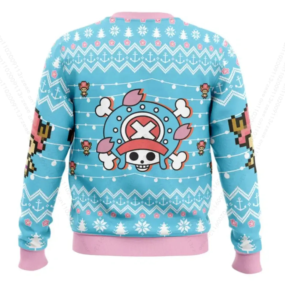 Tony Tony Chopper Sweatshirt One Piece Pullover