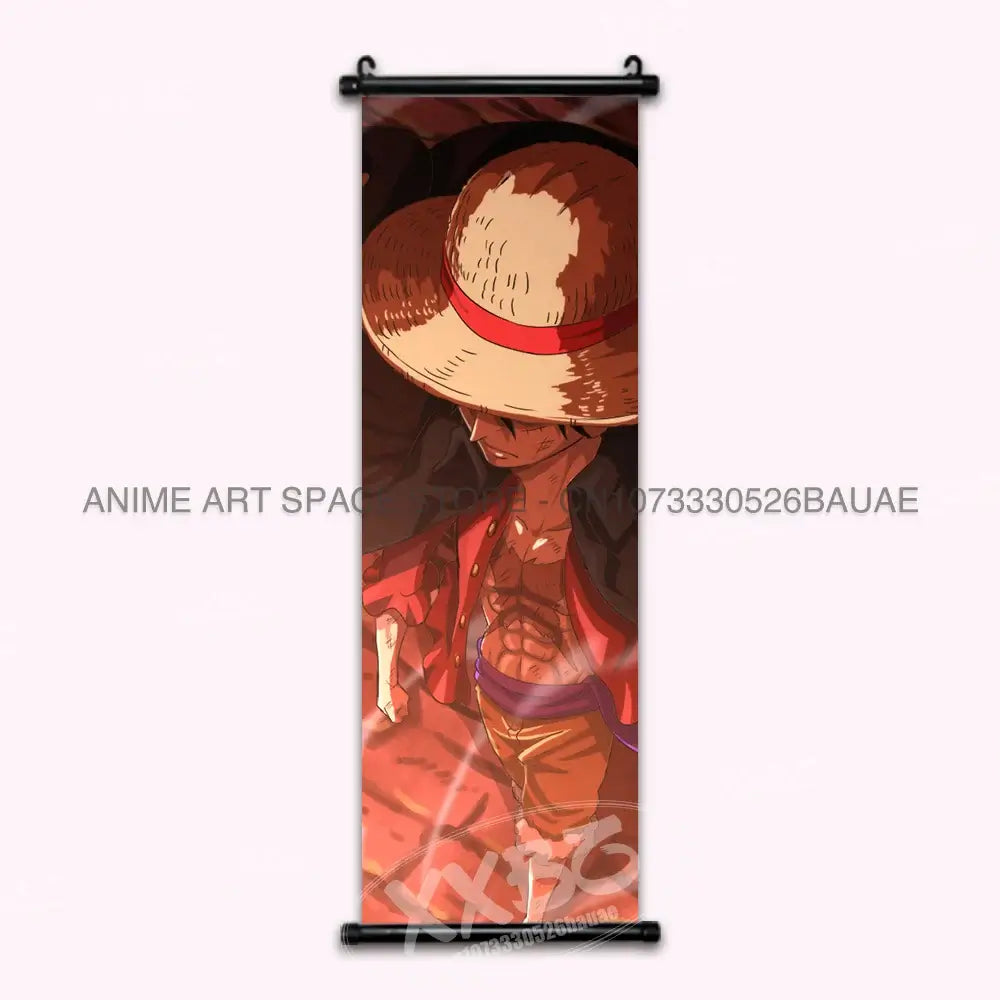 One Piece Hanging Painting Luffy Ace Sabo Shanks Wall Art