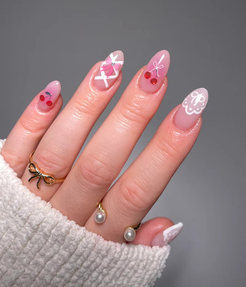 "Coquette" Deco Beauty Nail Art Stickers