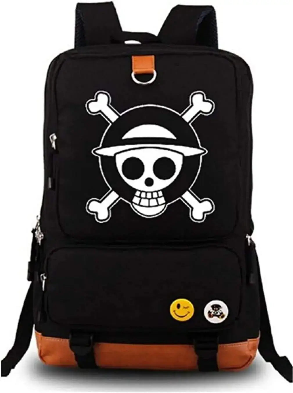 One Piece Luffy Printed Unisex Backpack School Travel Bag