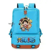 One Piece Luffy Printed Unisex Backpack School Travel Bag